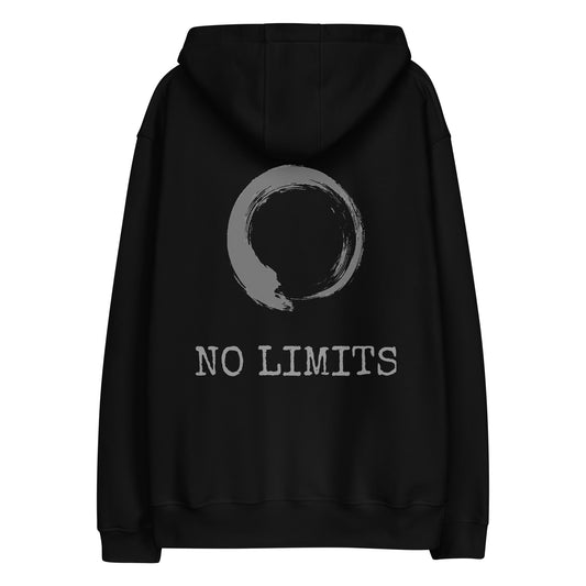 WUJI "No Limits" Black or White | Premium eco hoodie